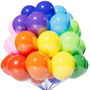Assorted Rainbow Balloons