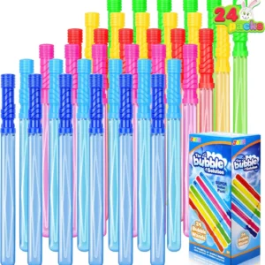 24 Pack Large Bubble Wands