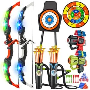 2X Bow Arrow Archery Stand Target Board