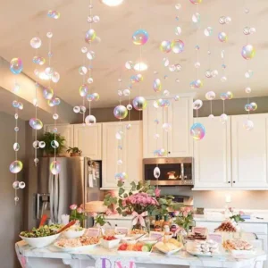 Transparent Bubble Garland