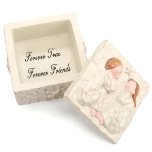 Sculpted Hand-Painted Keepsake Box