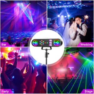 Mini 5IN1 Mobile Stage Light