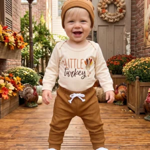 Thanksgiving Romper Set