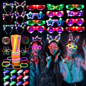 138pcs/Set Glowing Festival Party Kit