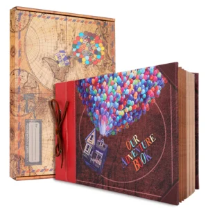 Adventure Book Scrapbook Photo DIY Album