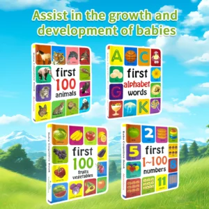 Set of 4 learning board books - Thumbnail Image 4