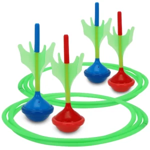 JOYFY 6Pcs Lawn Darts Game Set, Glows in The Dark - Thumbnail Image 2