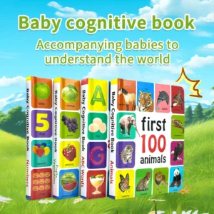 Set of 4 learning board books