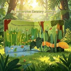 Pop-Up Jungle English Picture Book - Thumbnail Image 4