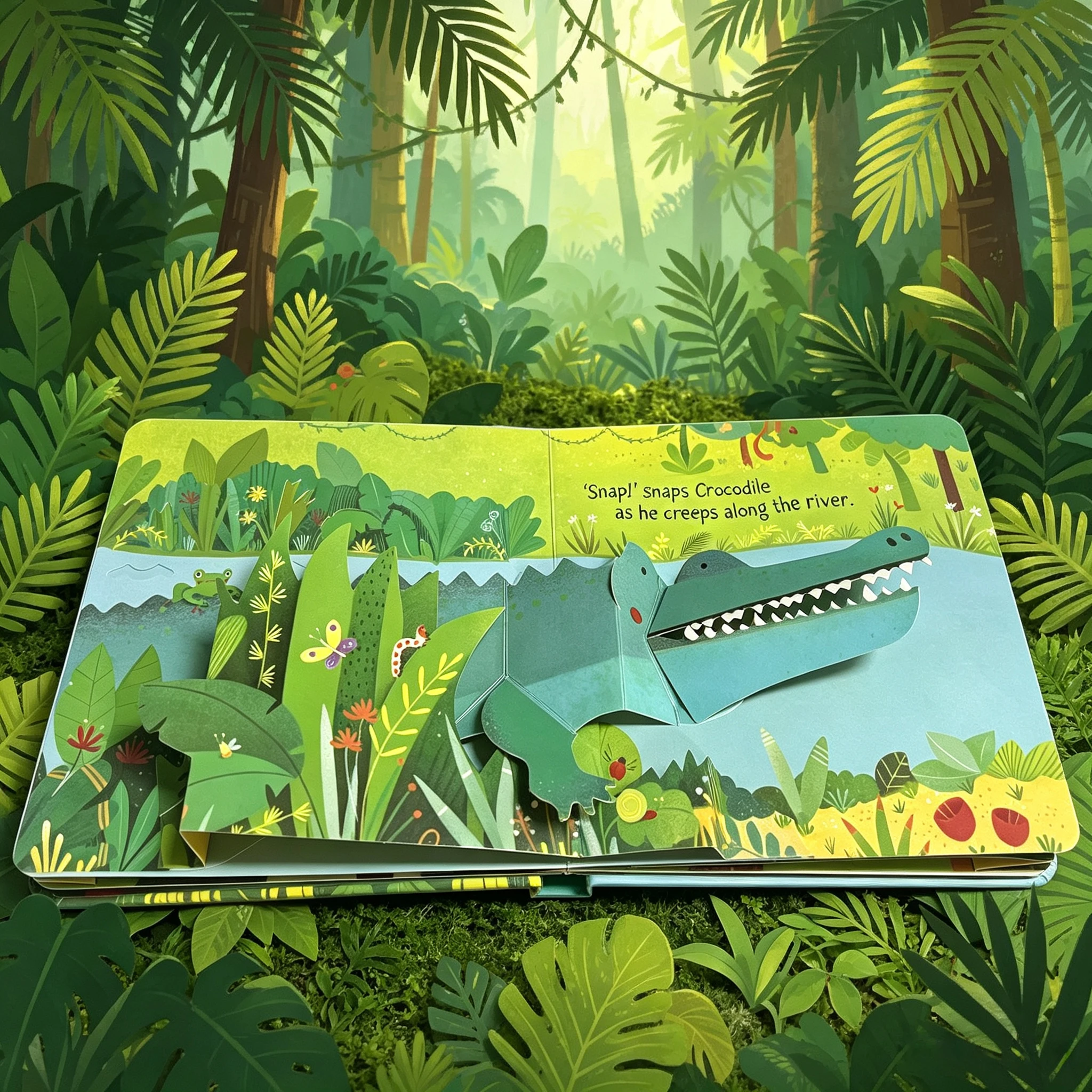 Pop-Up Jungle English Picture Book - Image 7